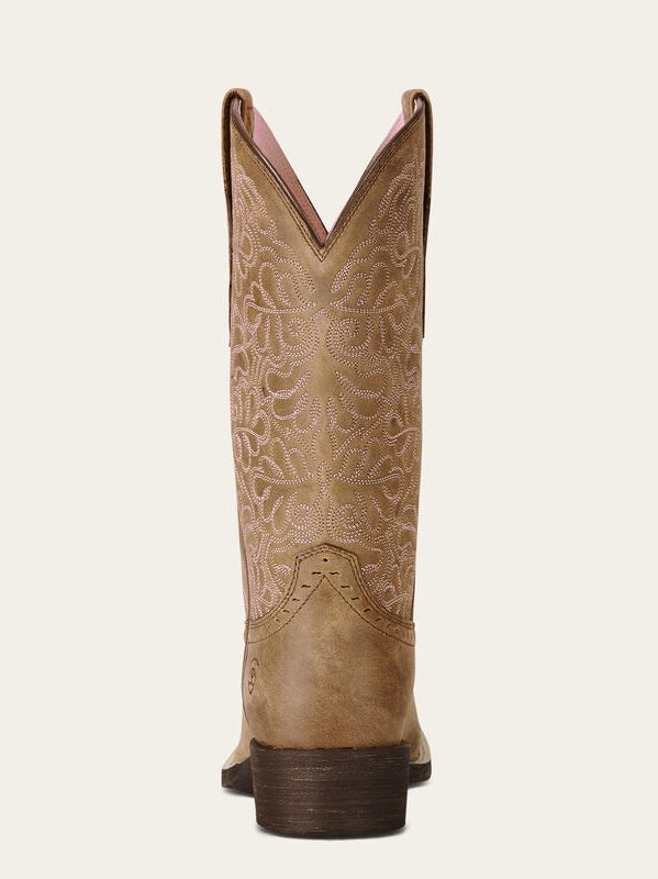 Women's Round Up Remuda Wide Square Toe Western Boot shop-escape-outdoors