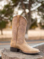 Women's Round Up Remuda Wide Square Toe Western Boot shop-escape-outdoors