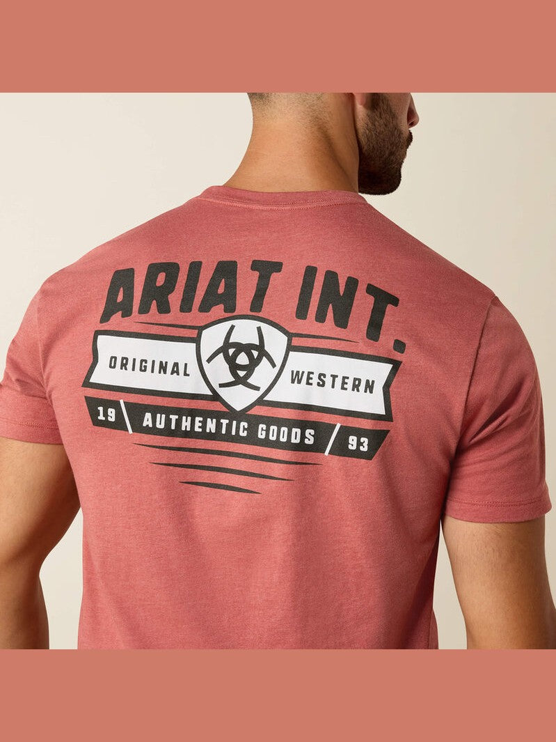 Men's Ariat Banner Badge T-Shirt shop-escape-outdoors