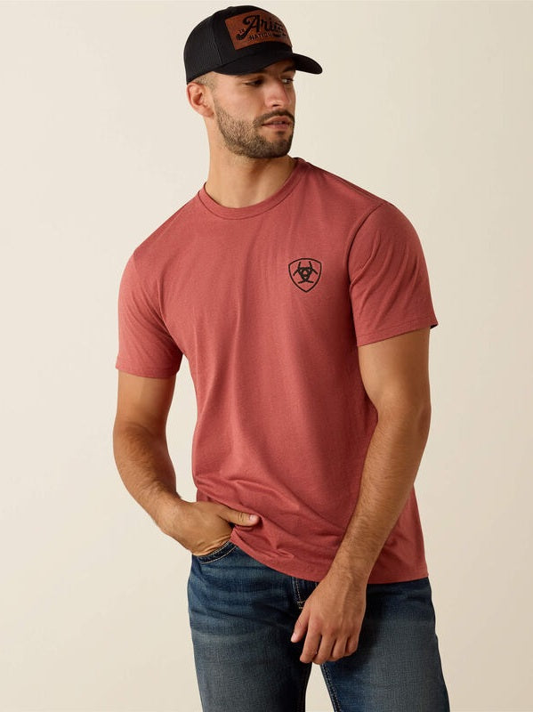 Men's Ariat Banner Badge T-Shirt shop-escape-outdoors