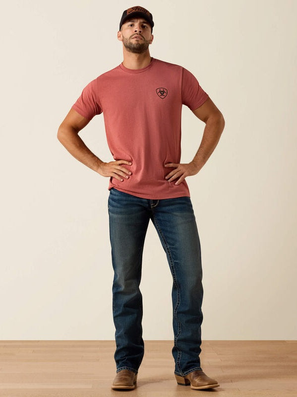 Men's Ariat Banner Badge T-Shirt shop-escape-outdoors