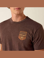 Men's Ariat Stripe Patriotic Badge T-Shirt shop-escape-outdoors