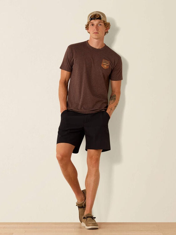 Men's Ariat Stripe Patriotic Badge T-Shirt shop-escape-outdoors