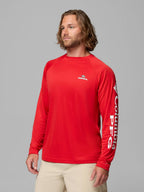 Men's Collegiate PFG Terminal Tackle Long Sleeve Shirt - Georgia shop-escape-outdoors