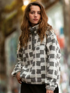 Women's Helvetia II Printed Cropped Half Snap Fleece Pullover shop-escape-outdoors