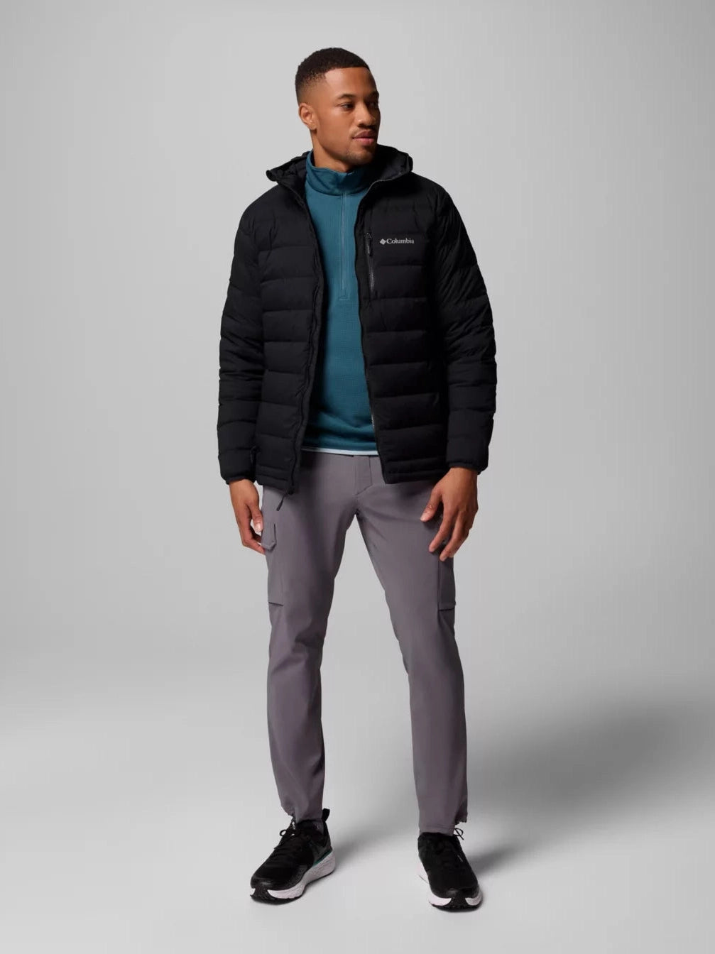 Men's Drift Peak Stretch Down Hooded Jacket shop-escape-outdoors