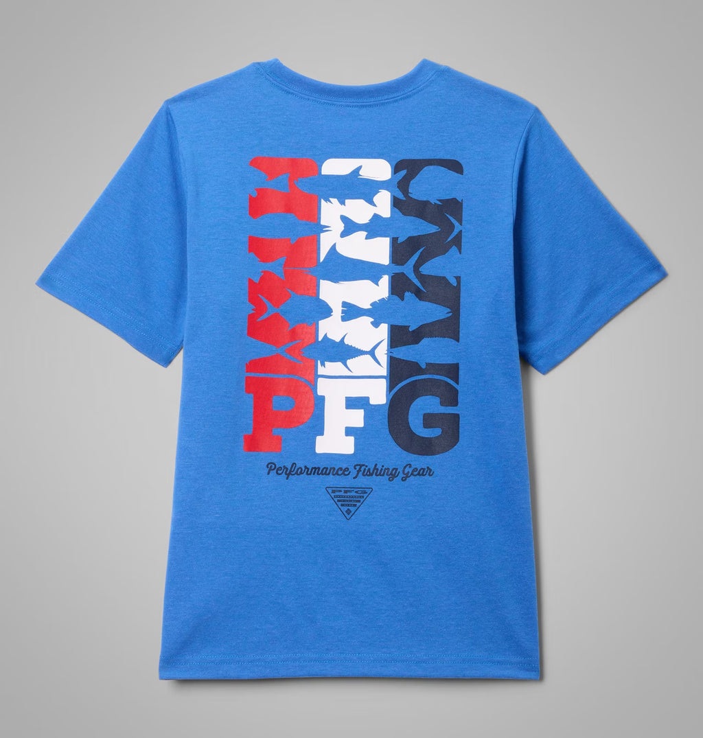 Boys PFG Big Fisher Short Sleeve T-Shirt shop-escape-outdoors