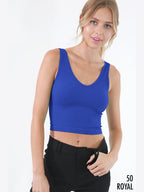 V Neck Ribbed Crop Top shop-escape-outdoors