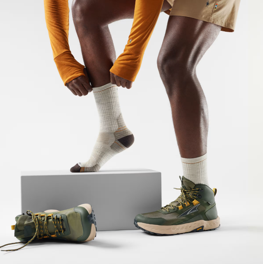 Men's Hike Targeted Cushion Mid Crew Socks shop-escape-outdoors