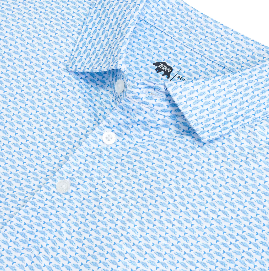 Goldie Printed Performance Polo shop-escape-outdoors