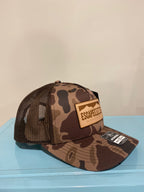Escape Long Leather Patch Trucker Hat shop-escape-outdoors