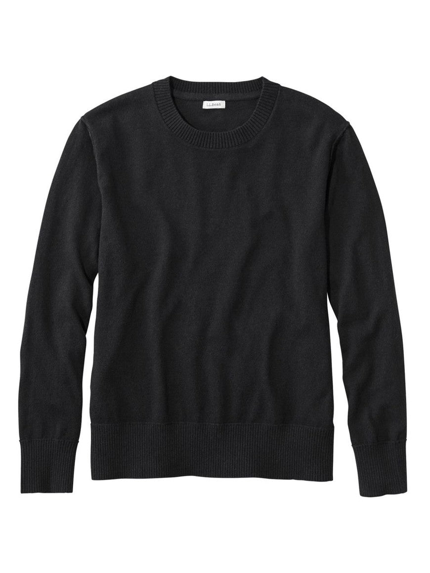 Women's Cotton/Cashmere Crewneck Sweater shop-escape-outdoors