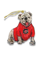 Lauren Dunn Georgia Bulldog Acrylic Ornament shop-escape-outdoors