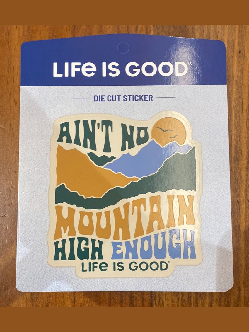 Life Is Good Die Cut Sticker shop-escape-outdoors