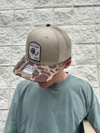 “Guided by Heritage” Camo Trucker Hat shop-escape-outdoors