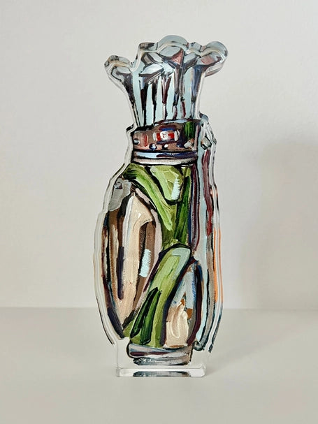 Golf Clubs Acrylic Block shop-escape-outdoors