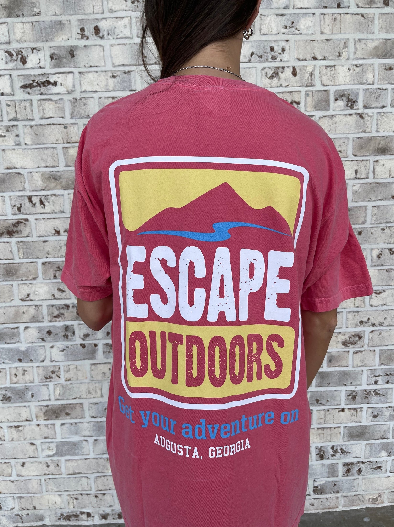 Yellow Logo SS Escape Tee shop-escape-outdoors