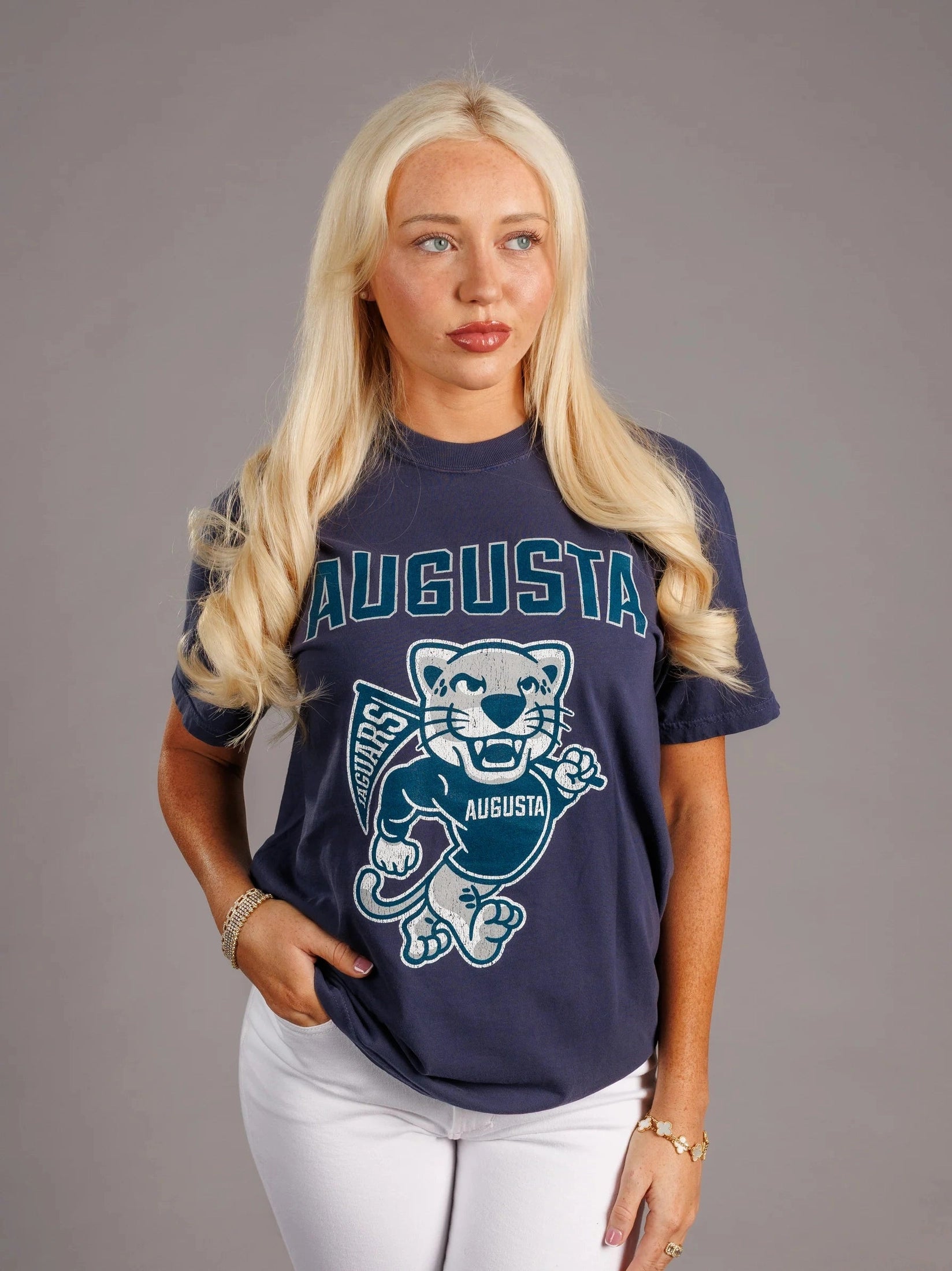 Navy Augusta Walking Jag Tee shop-escape-outdoors