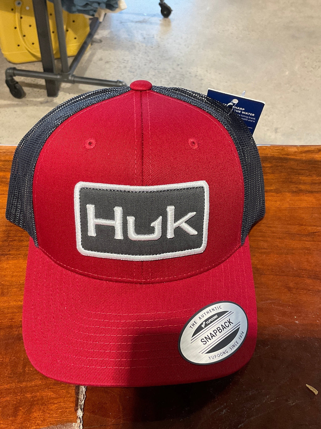 Huk Logo Trucker Hat shop-escape-outdoors