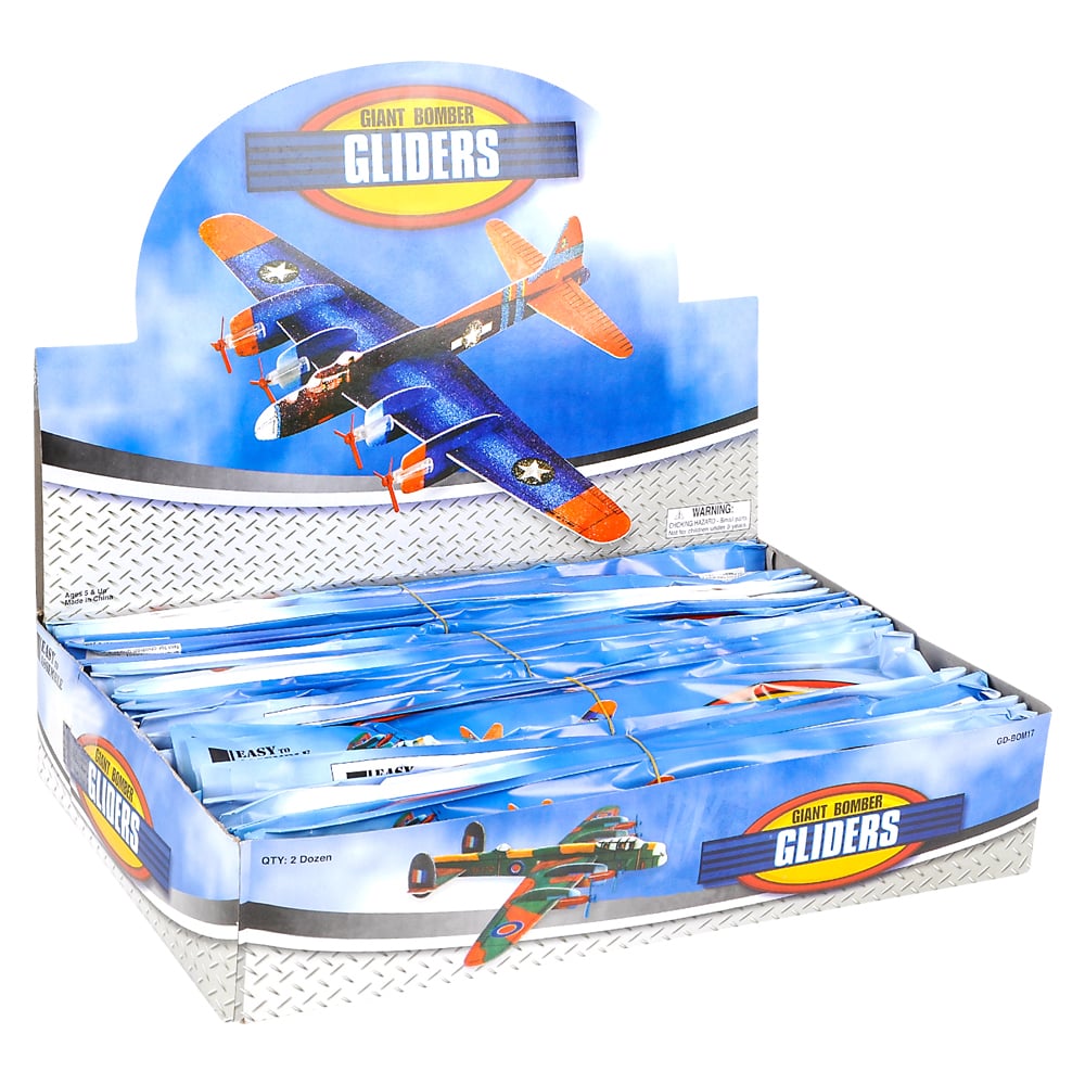 17" Giant Bomber Glider - Kids Toy Plane shop-escape-outdoors