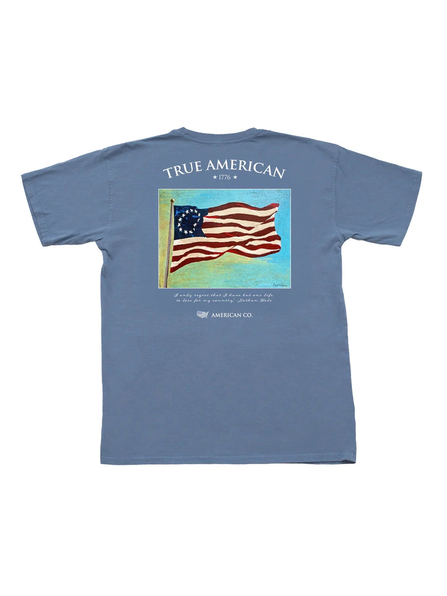 Men's Betsy Ross Flag Pocket Tee shop-escape-outdoors