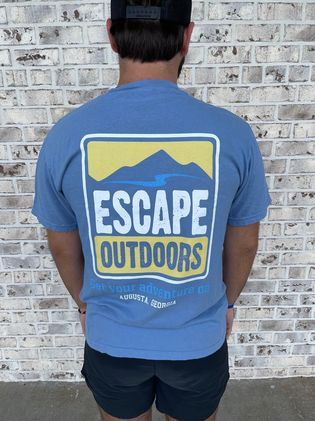 Yellow Logo SS Escape Tee shop-escape-outdoors