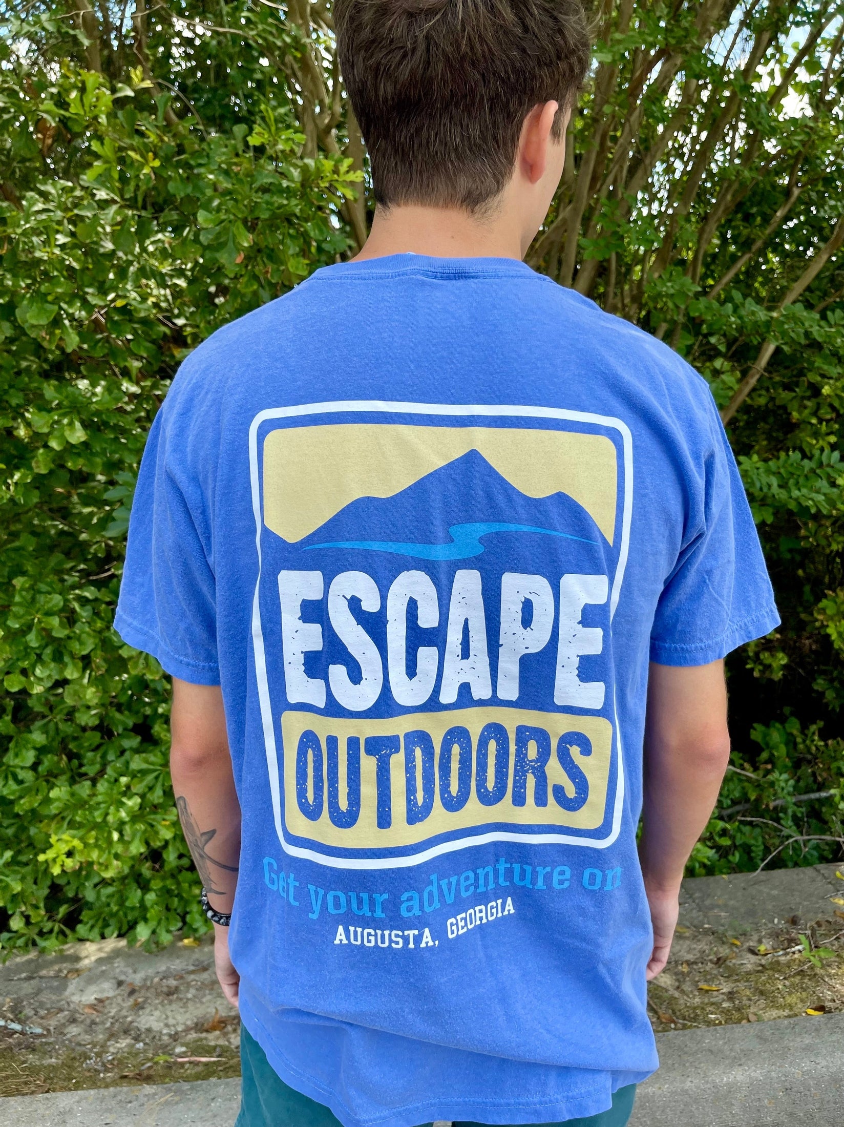 Khaki Logo SS Escape Tee shop-escape-outdoors
