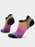 Women's Run Zero Cushion Ombre Print Low Ankle Socks shop-escape-outdoors