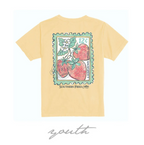 Youth Strawberry Stamp Tee shop-escape-outdoors