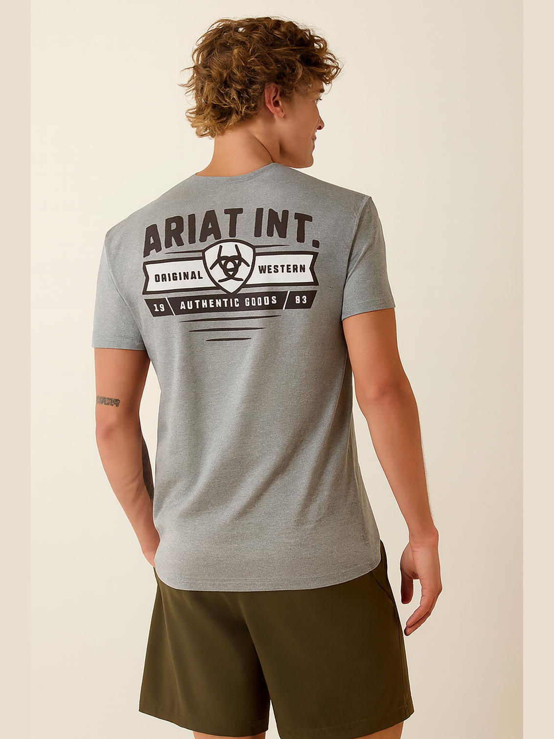 Men's Ariat Banner Badge T-Shirt shop-escape-outdoors