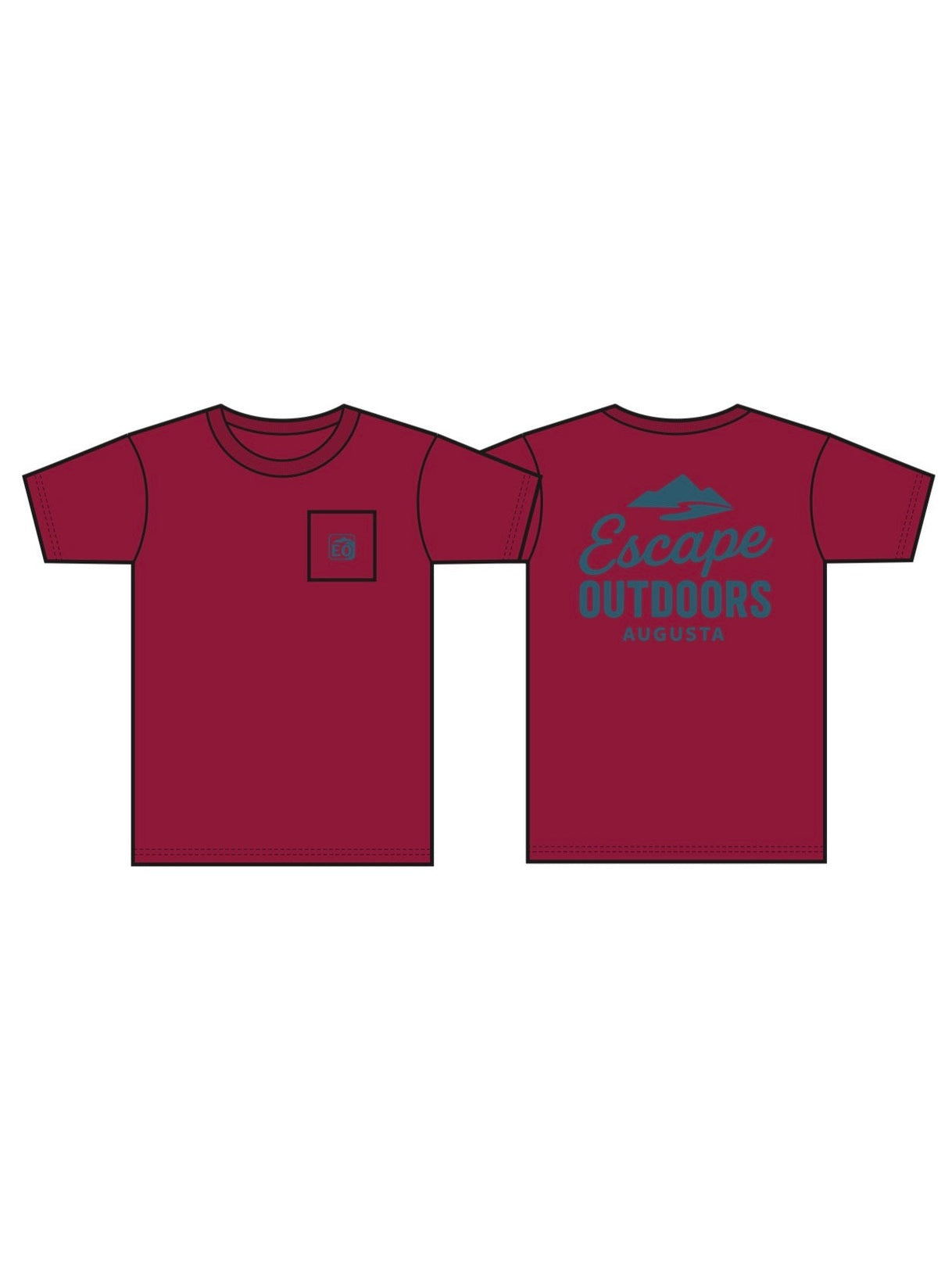 Escape Outdoors Mountain Tee - Shop Escape Outdoors