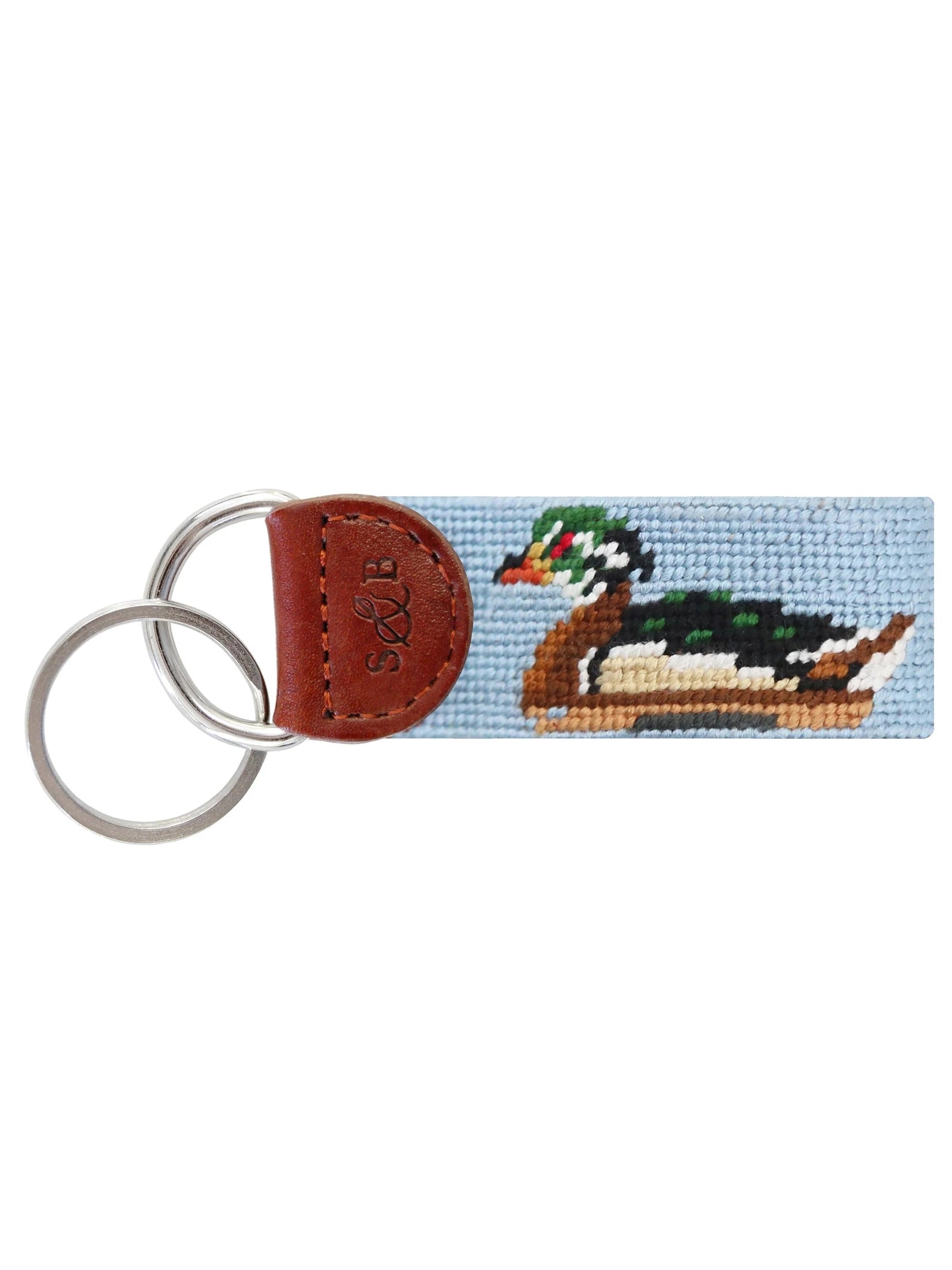 Duck Decoys Key Fob Antique Blue shop-escape-outdoors