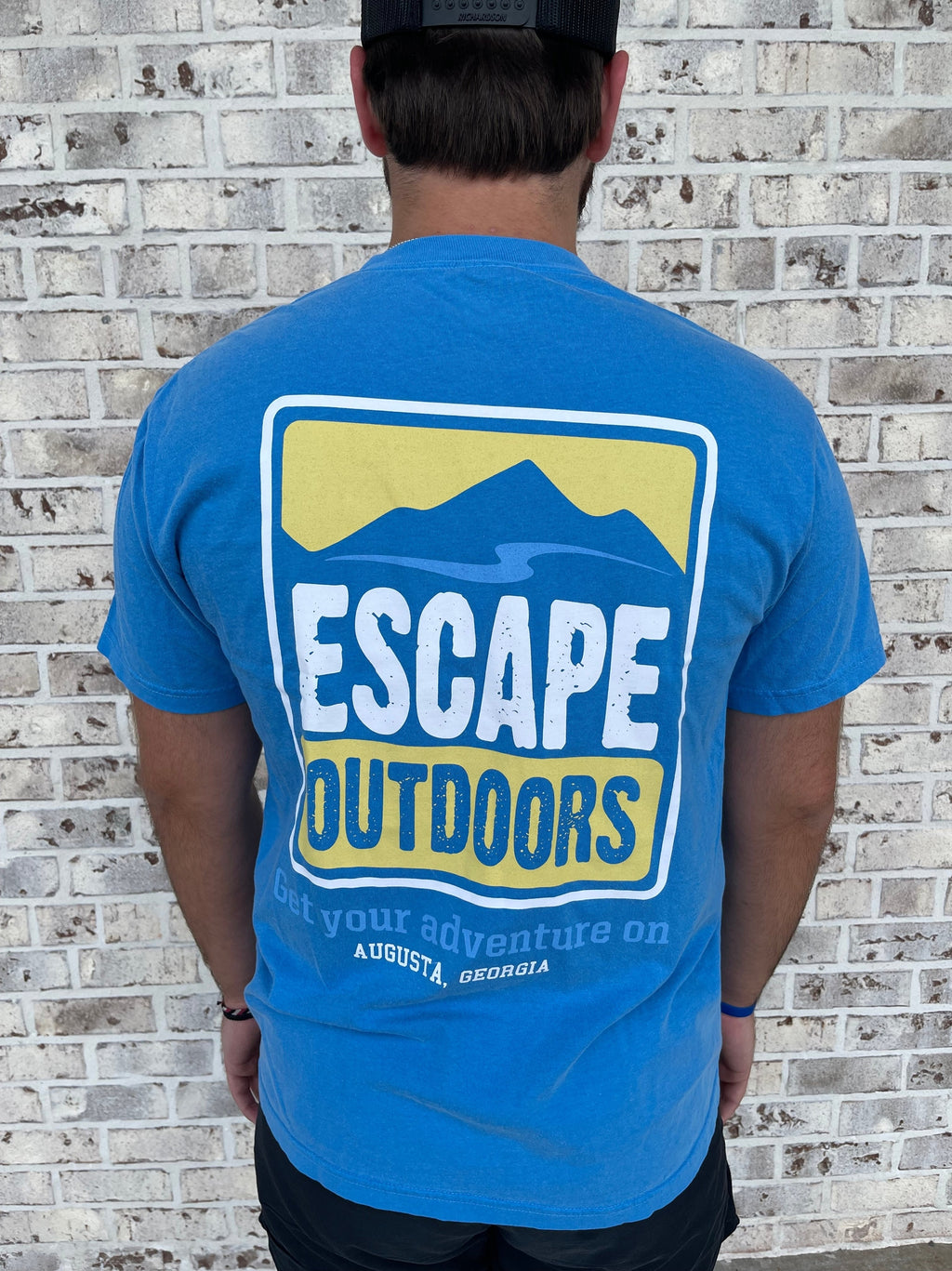 Yellow Logo SS Escape Tee shop-escape-outdoors