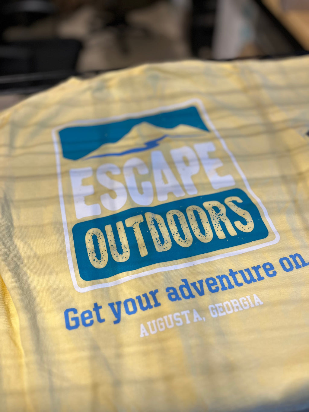 Youth Aquamarine Logo SS Escape Tee shop-escape-outdoors