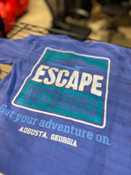 Youth Aquamarine Logo SS Escape Tee shop-escape-outdoors