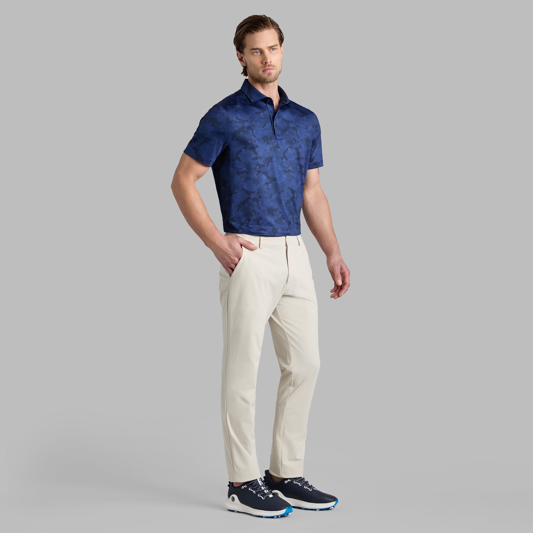 Men’s Icon Camo Tech Jersey Polo shop-escape-outdoors