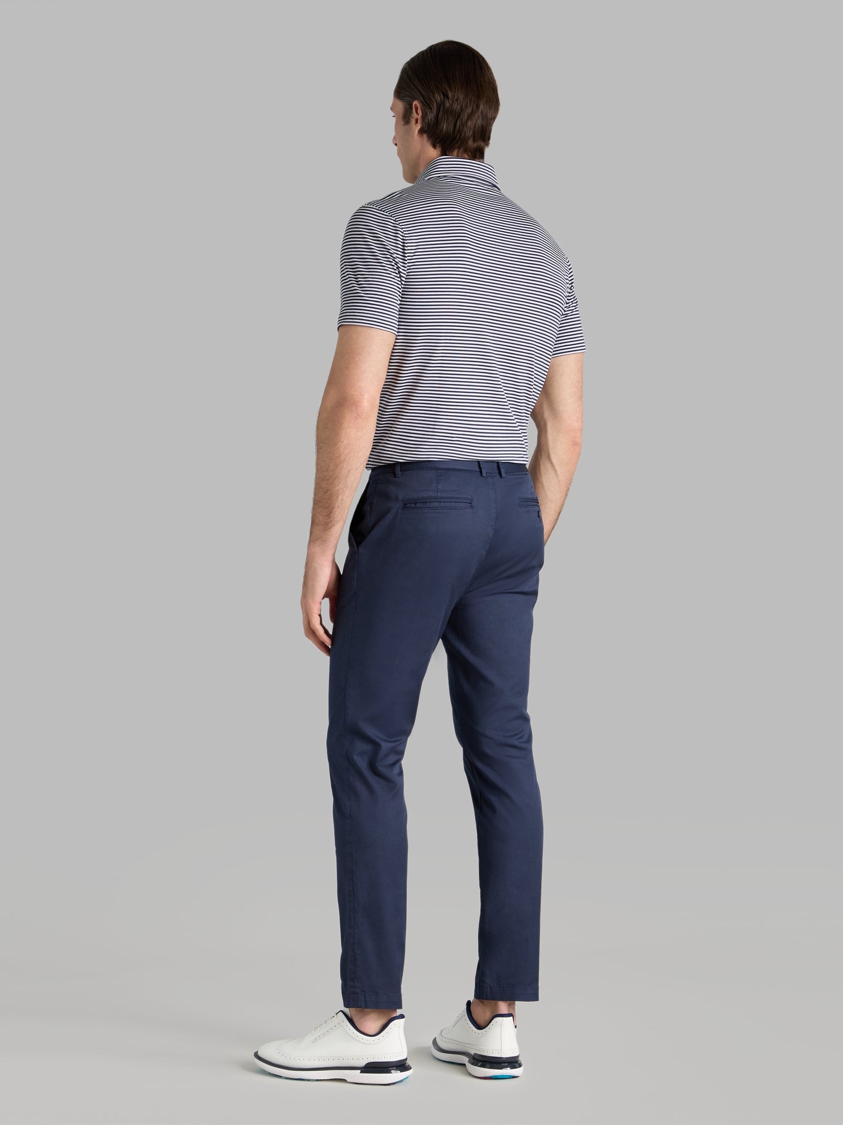 All Play Stripe Stretch Knit Polo shop-escape-outdoors