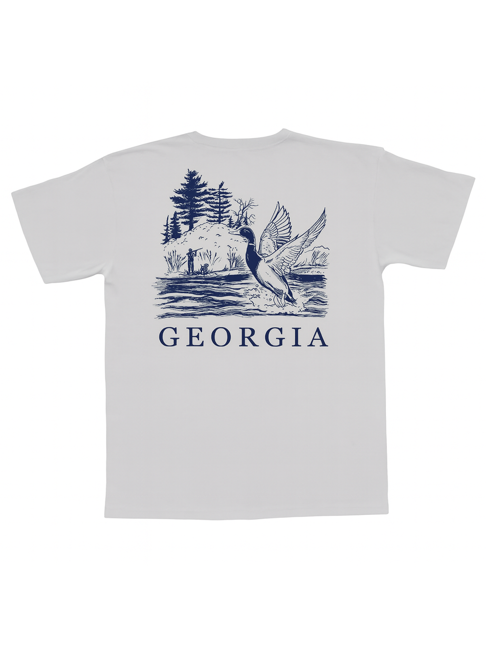 GA Duck Hunt Pocket Tee shop-escape-outdoors