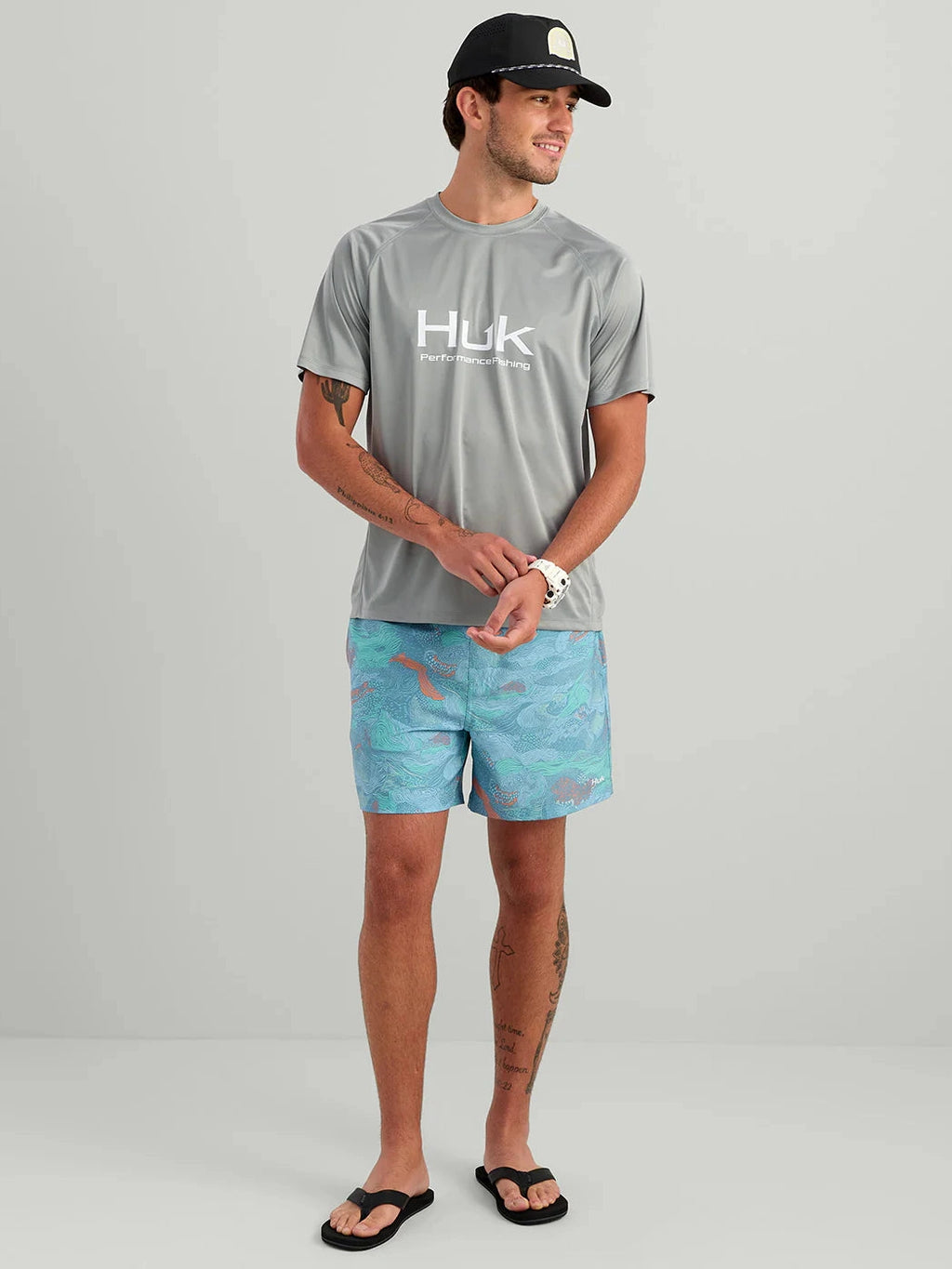 Pursuit Volley Printed Swim Shorts 5.5" shop-escape-outdoors