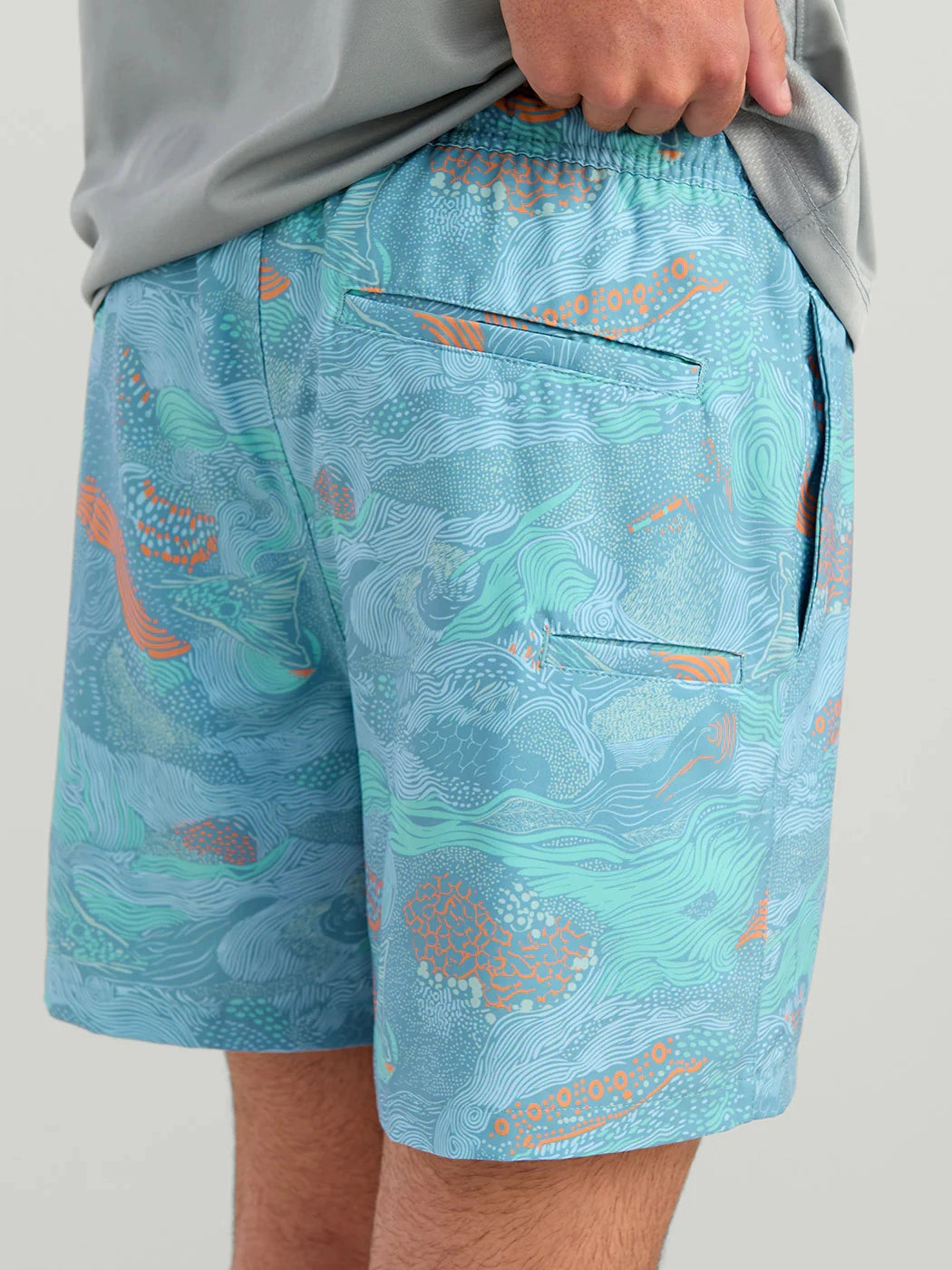 Pursuit Volley Printed Swim Shorts 5.5" shop-escape-outdoors