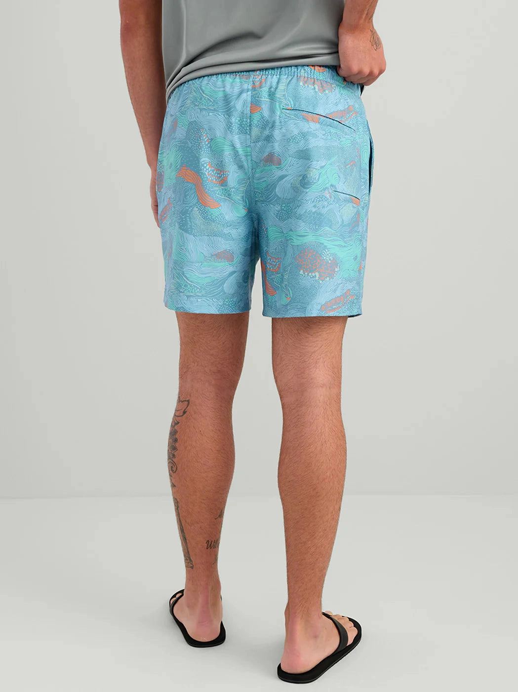 Pursuit Volley Printed Swim Shorts 5.5" shop-escape-outdoors