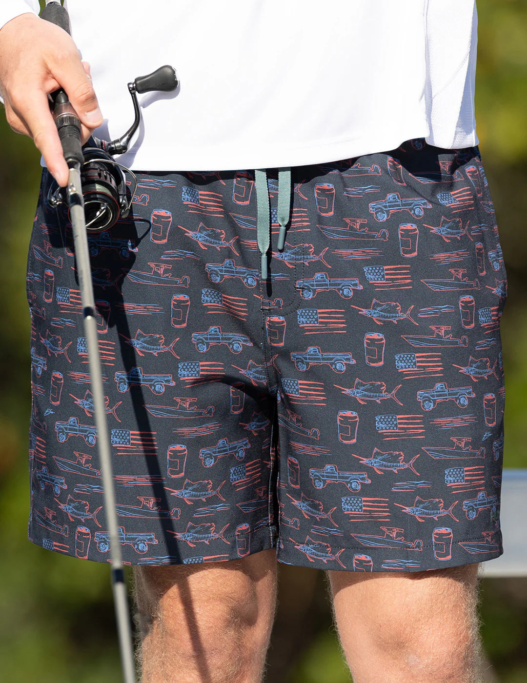 KC Pursuit Volley Printed Swim Short 5.5" shop-escape-outdoors