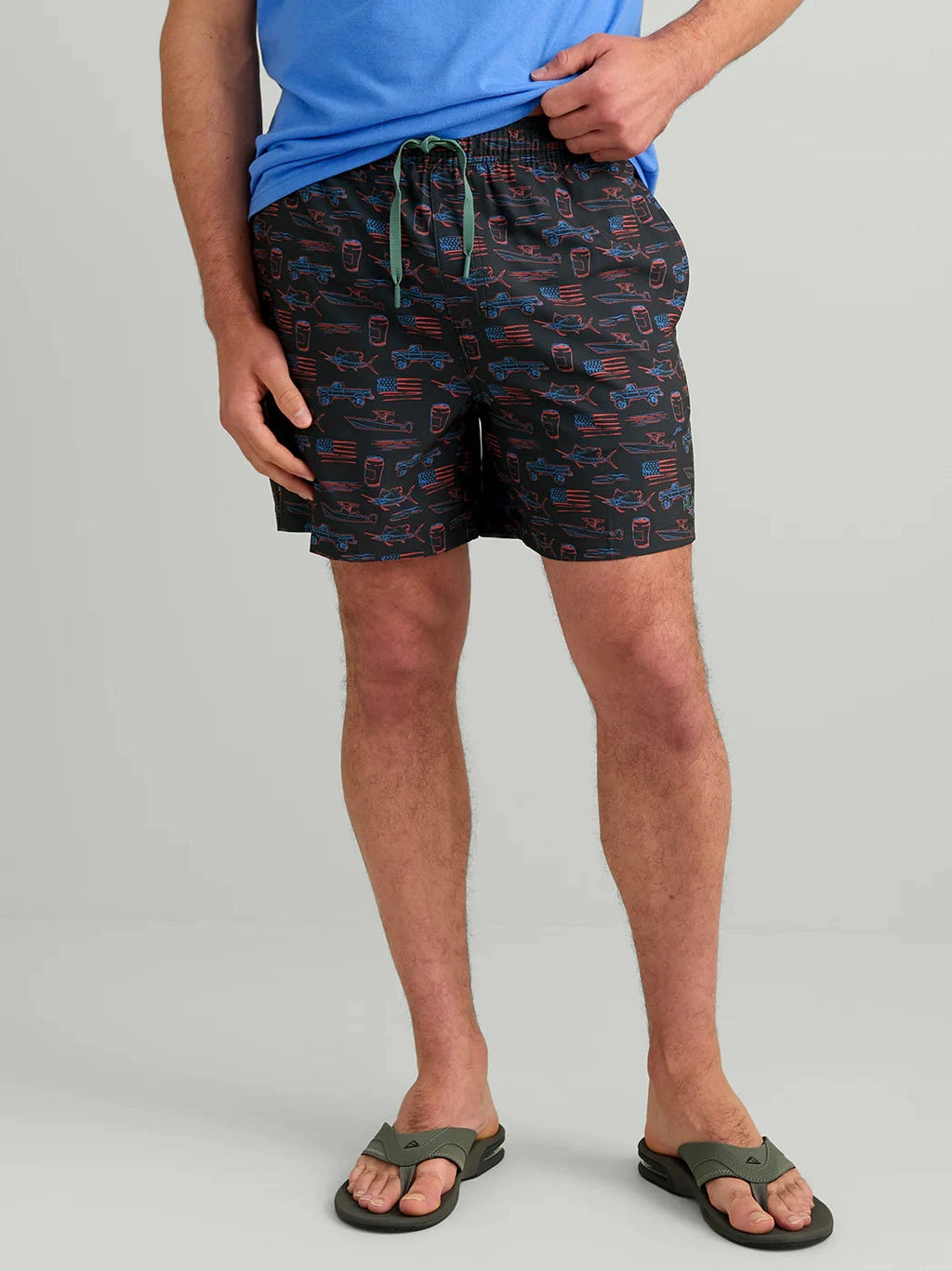 KC Pursuit Volley Printed Swim Short 5.5" shop-escape-outdoors