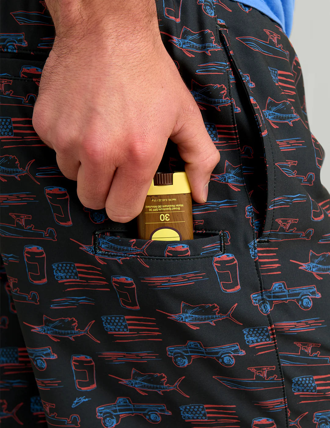 KC Pursuit Volley Printed Swim Short 5.5" shop-escape-outdoors