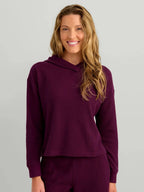 Womens Waffle Hoodie shop-escape-outdoors