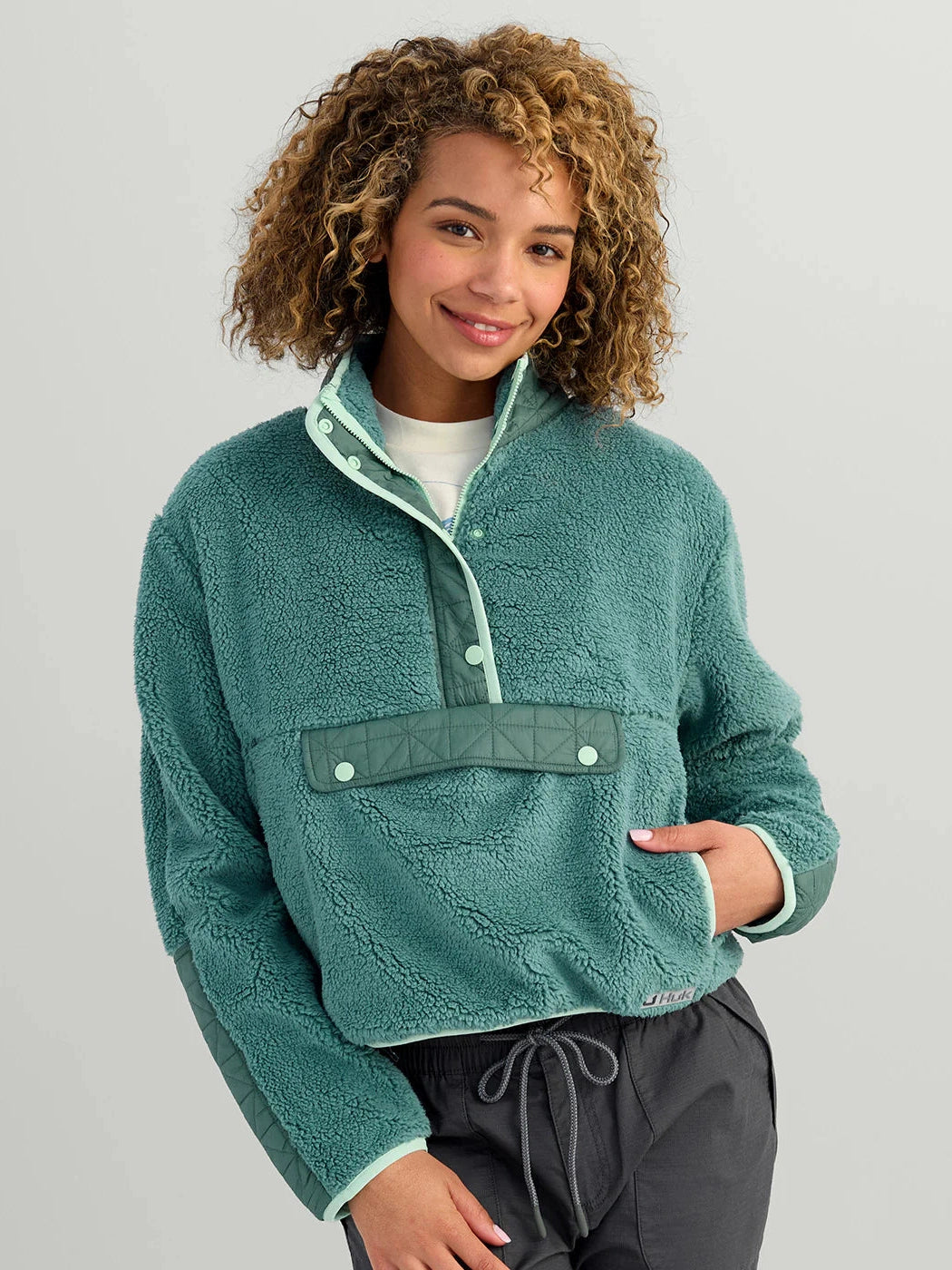 Women's Plush Fleece 1/2 Zip Pullover shop-escape-outdoors
