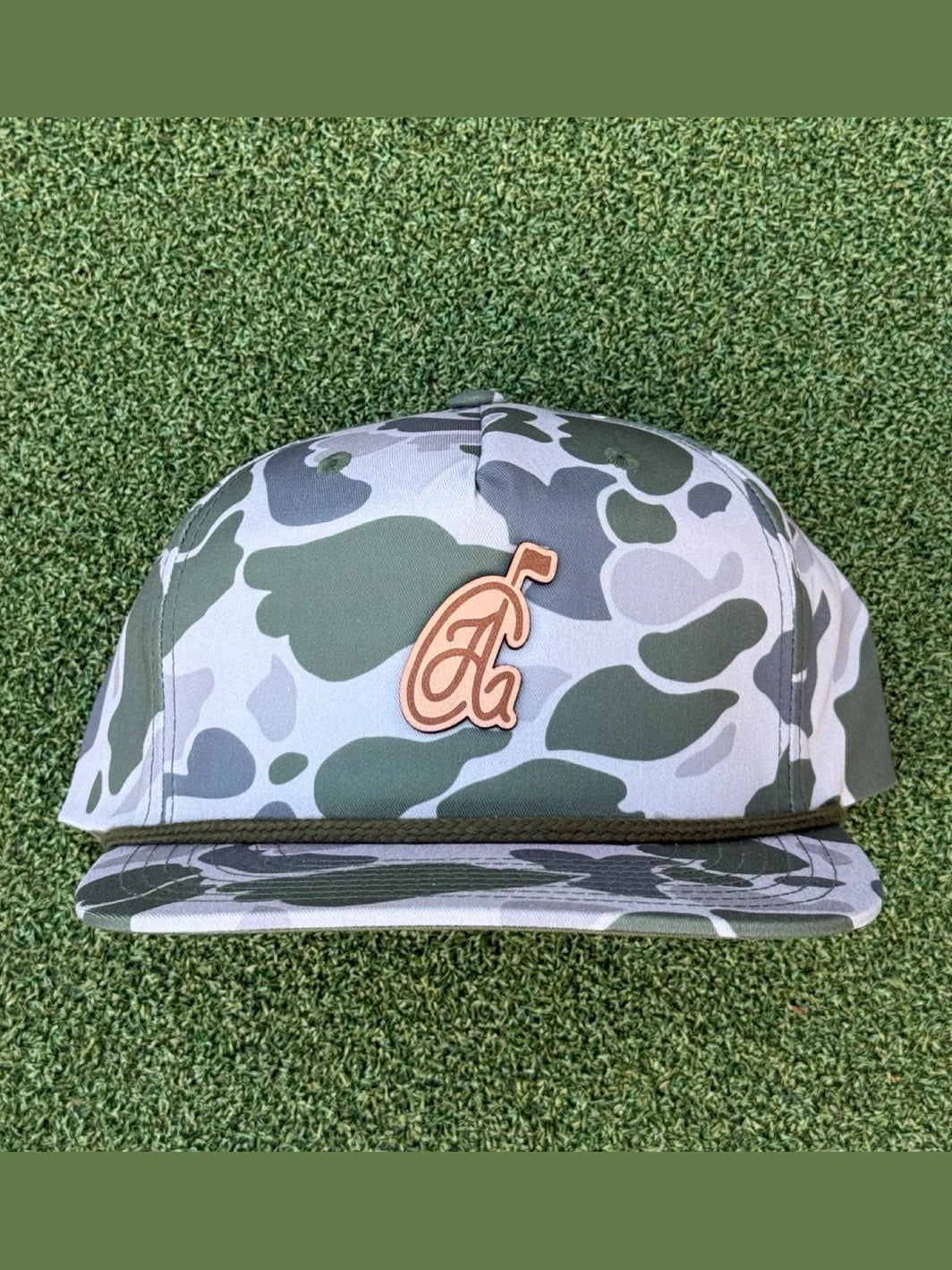 Leather Patch Camo Hat shop-escape-outdoors