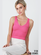 V Neck Ribbed Crop Top shop-escape-outdoors