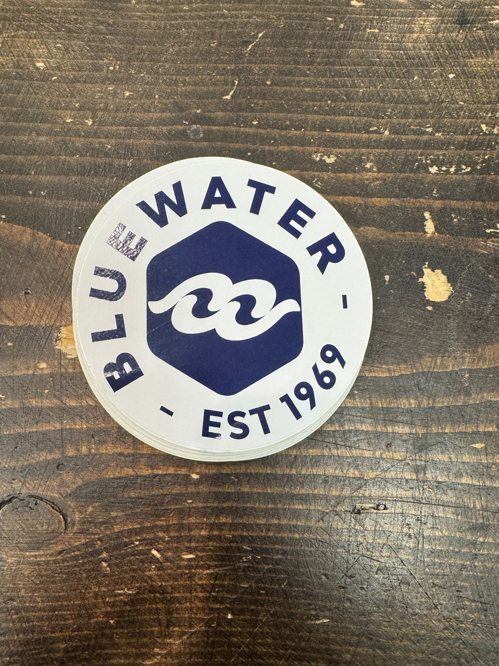 Blue Water Ropes Logo Sticker shop-escape-outdoors