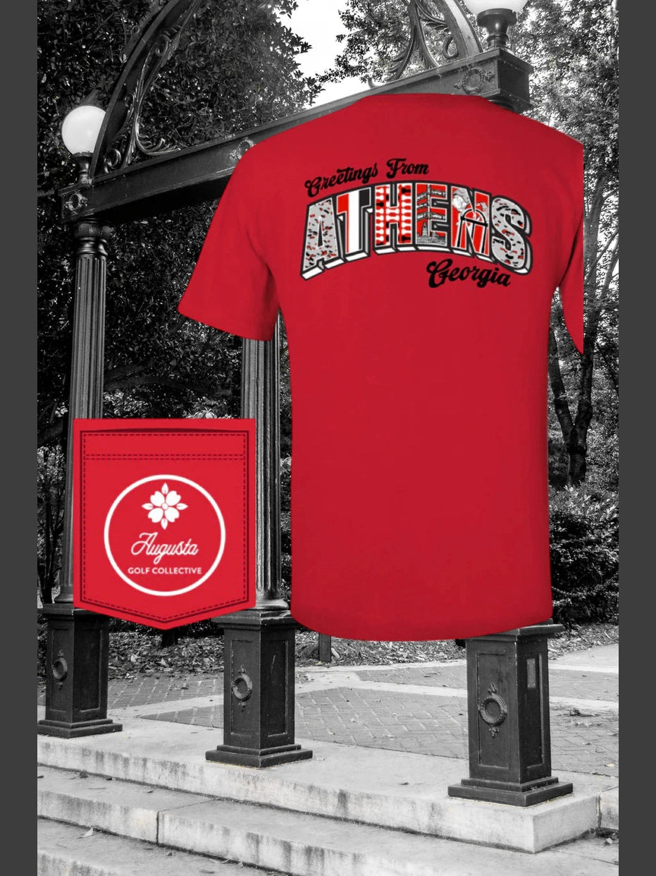 Greetings From Athens Tee shop-escape-outdoors